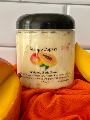 Mango Papaya Whipped Body Butter (6.2 oz)