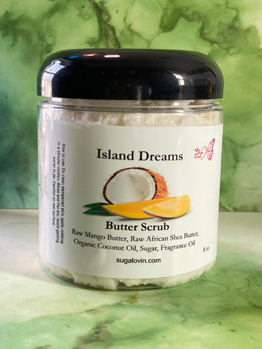 Island Dreams Butter Scrub